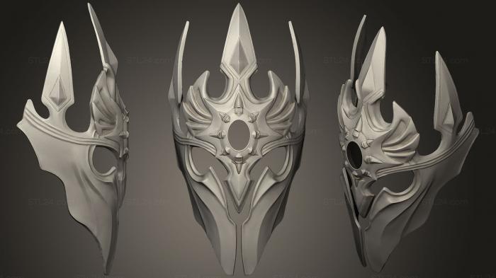 Mask (Blizzard Crown, MS_0315) 3D models for cnc
